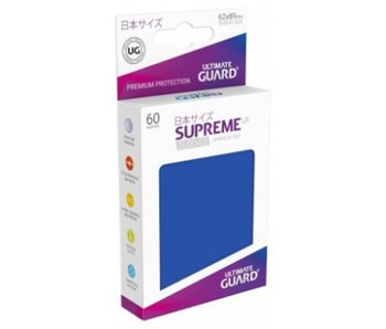 Ultimate Guard Sleeves Supreme Ux Small Blue 60Ct