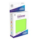 Ultimate Guard Ultimate Guard Sleeves Supreme Ux Matte Lt Green 80Ct