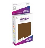 Ultimate Guard Sleeves Supreme Ux Small Matte Brown 60Ct
