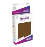 Ultimate Guard Ultimate Guard Sleeves Supreme Ux Small Matte Brown 60Ct