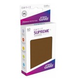 Ultimate Guard Sleeves Supreme Ux Small Brown 60Ct