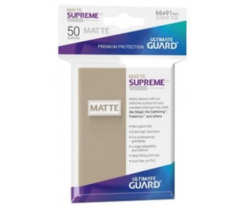 Ultimate Guard Sleeves Supreme Ux Matte Sand 50Ct
