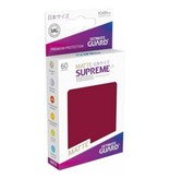 Ultimate Guard Ultimate Guard Sleeves Supreme Ux Small Matte Burgundy 60Ct