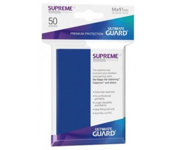 Ultimate Guard Sleeves Supreme Ux Blue 50Ct