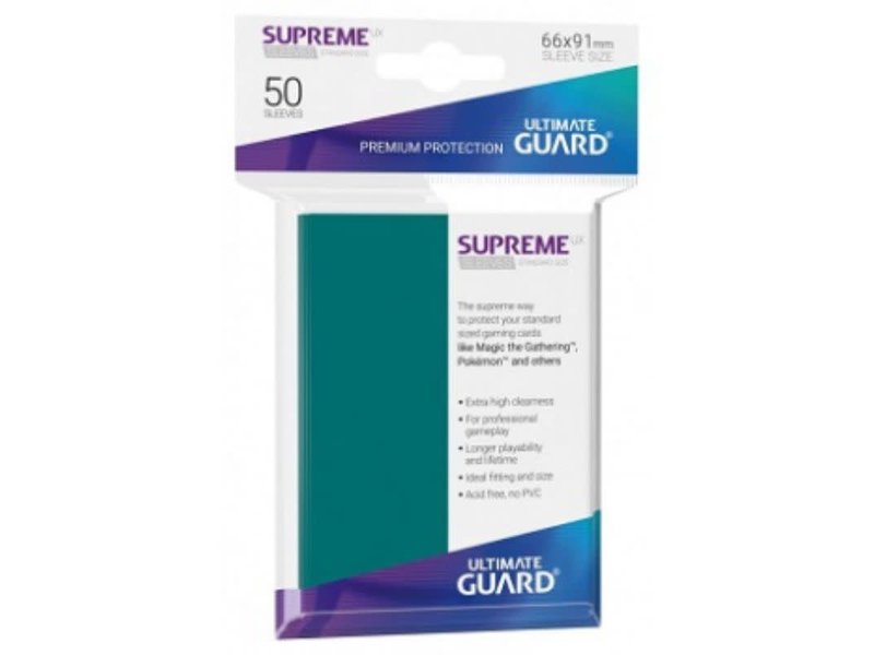 Ultimate Guard Ultimate Guard Sleeves Supreme Ux Petrol Blue 50Ct