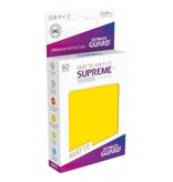 Ultimate Guard Ultimate Guard Sleeves Supreme Ux Small Matte Yellow 60Ct