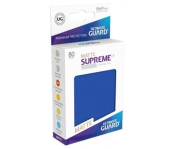 Ultimate Guard Sleeves Supreme Ux Matte Blue 80Ct