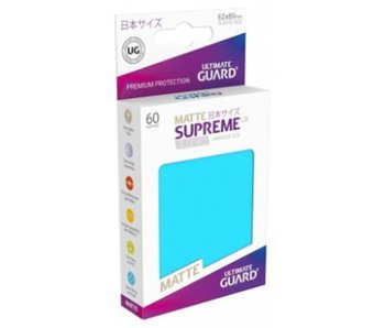 Ultimate Guard Sleeves Supreme Ux Small Matte Lt Blue 60Ct