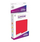 Ultimate Guard Ultimate Guard Sleeves Supreme Ux Small Matte Red 60Ct