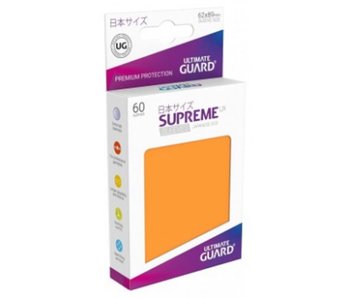 Ultimate Guard Sleeves Supreme Ux Small Orange 60Ct