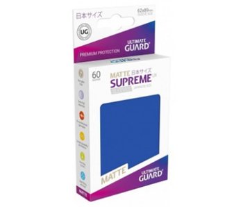 Ultimate Guard Sleeves Supreme Ux Small Matte Blue 60Ct