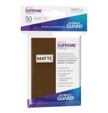 Ultimate Guard Ultimate Guard Sleeves Supreme Ux Matte Brown 50Ct