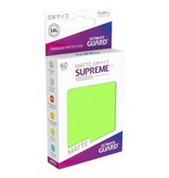 Ultimate Guard Ultimate Guard Sleeves Supreme Ux Small Matte Lt Green 60Ct