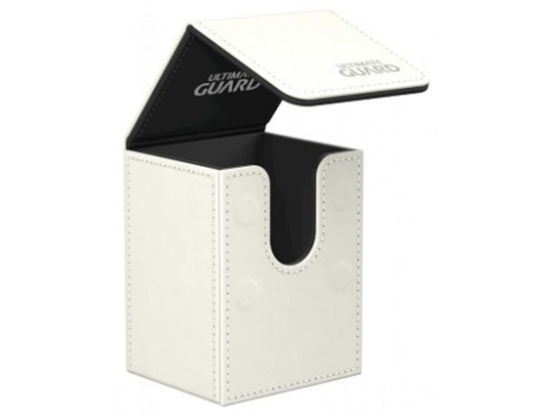 Ultimate Guard Ultimate Guard Flip Deck Case Leatherette White 80+