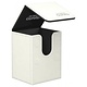 Ultimate Guard Flip Deck Case Leatherette White 80+