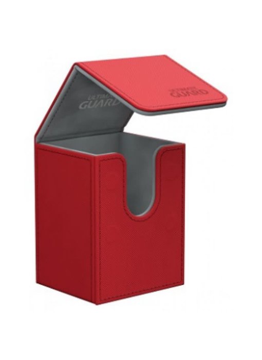 Ultimate Guard Flip Deck Case Xenoskin Red 80+