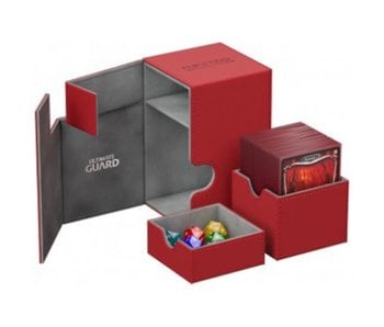 Ultimate Guard Flip N Tray Deck Case Xenoskin Red 100+