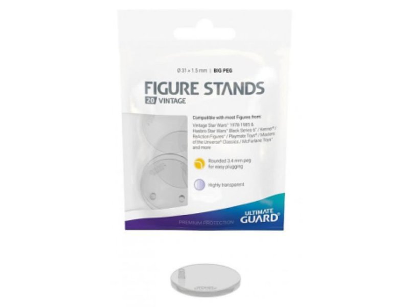 Ultimate Guard Ultimate Guard Figure Stands Big Peg Vintage 20Ct