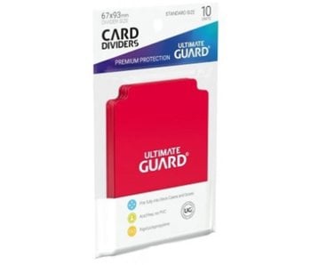 Ultimate Guard Card Dividers Red