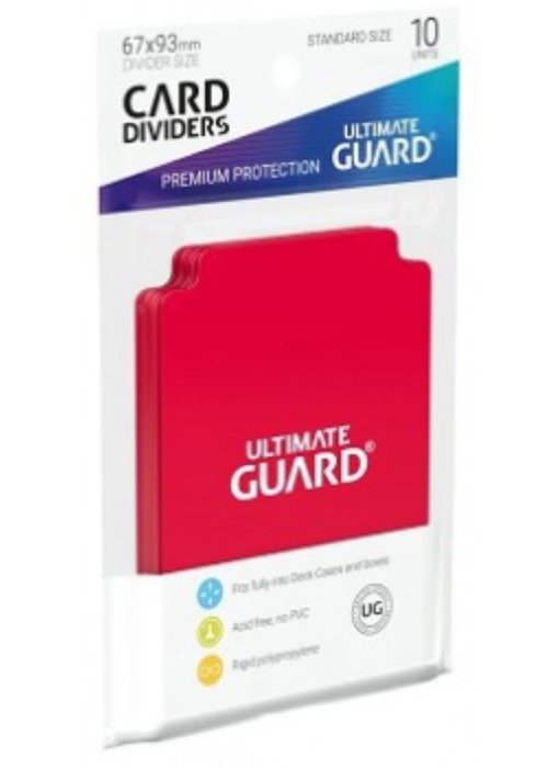 Ultimate Guard Card Dividers Red