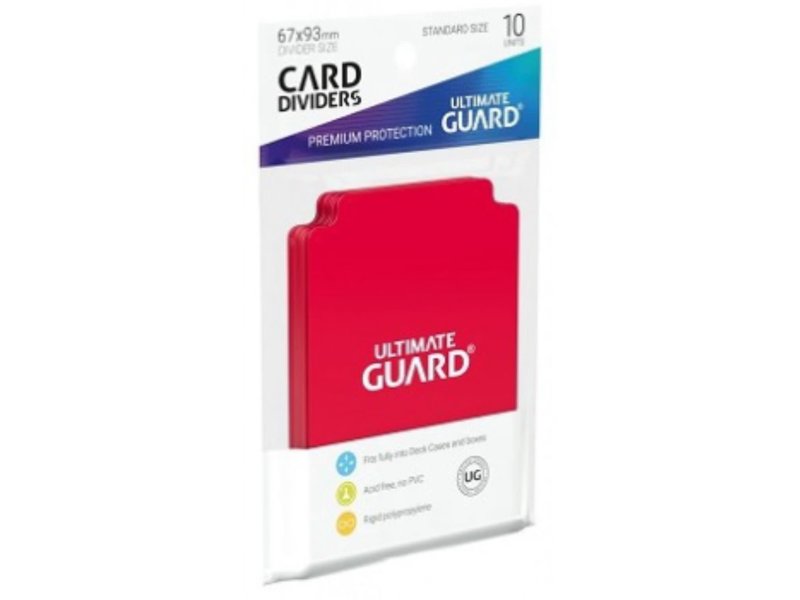 Ultimate Guard Ultimate Guard Card Dividers Red