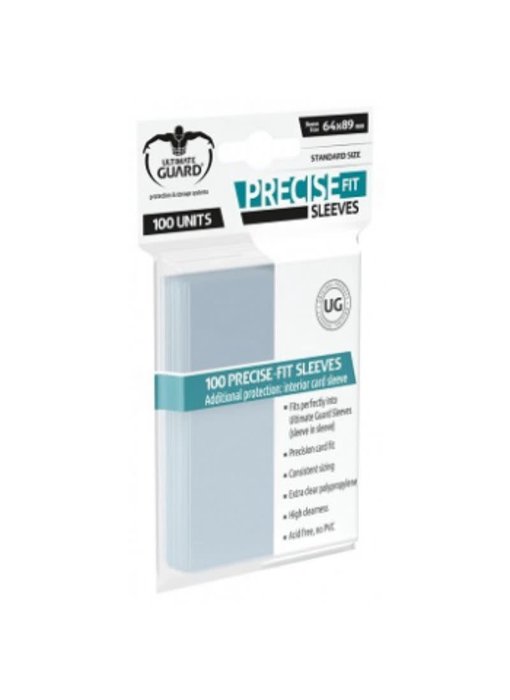 Ultimate Guard Sleeves Precise Fit Standard 100Ct