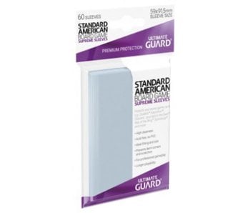 Ultimate Guard Sleeves Supreme Bg Cards Standard American 60Ct