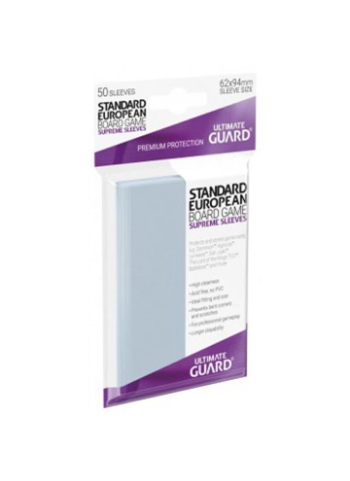 Ultimate Guard Sleeves Supreme Bg Cards Standard European 50Ct