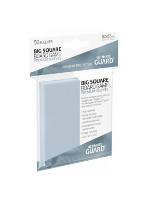 Ultimate Guard Sleeves Premium Big Square 50Ct