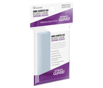 Ultimate Guard Sleeves Supreme Bg Cards Mini American 50Ct