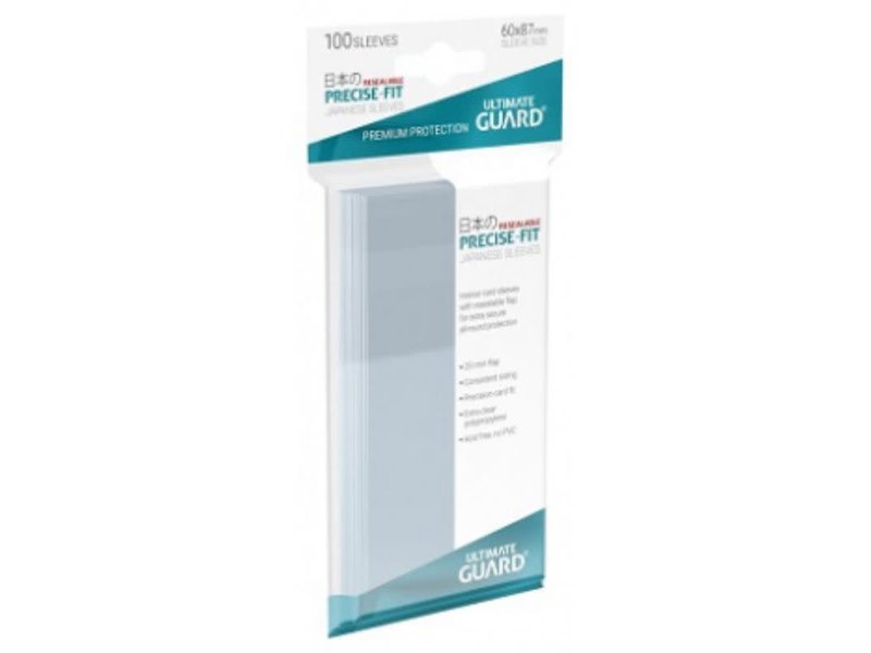 Ultimate Guard Ultimate Guard Sleeves Precise Fit Small Resealable 100Ct