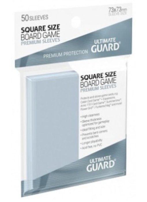 Ultimate Guard Sleeves Premium Bg Cards Square 73 X 73Mm 50Ct