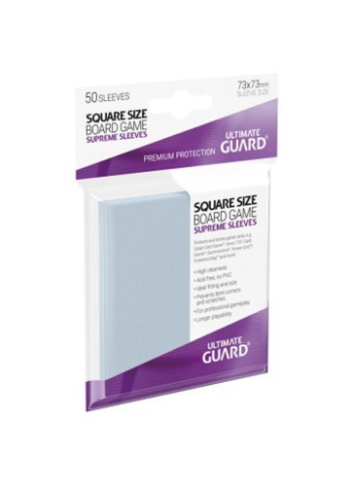 Ultimate Guard Sleeves Supreme Bg Cards Square 73 X 73Mm 50Ct