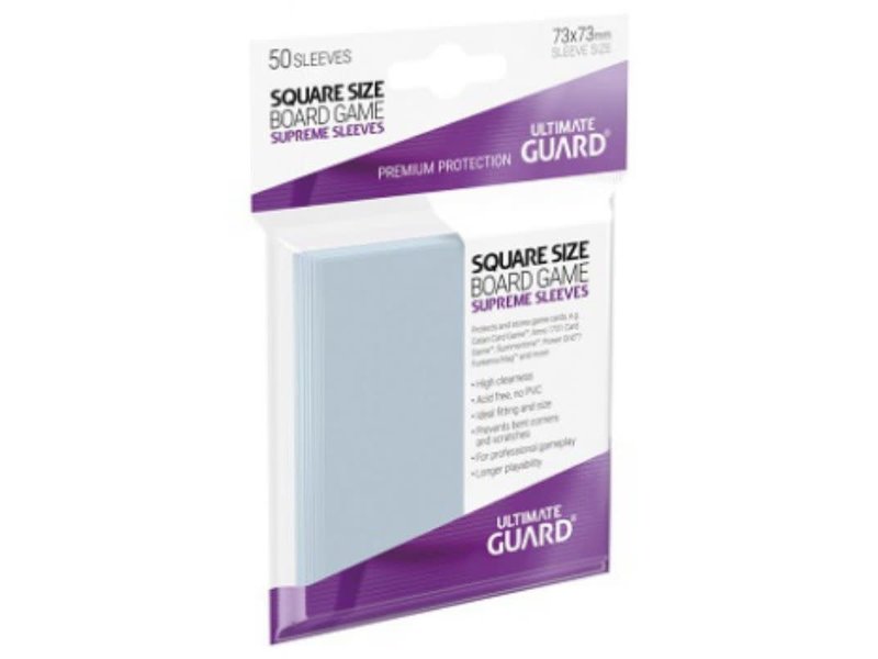 Ultimate Guard Ultimate Guard Sleeves Supreme Bg Cards Square 73 X 73Mm 50Ct