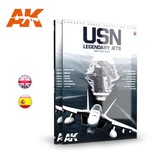AK Interactive AK Interactive USN LEGENDARY JETS - English Book