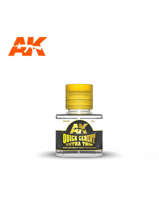 AK Interactive Quick Cement Extra Thin Glue