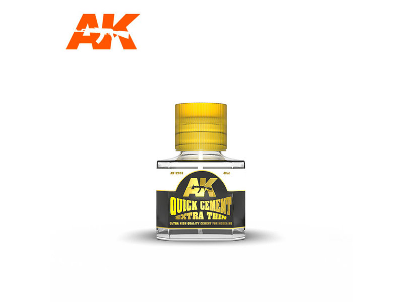 AK Interactive AK Interactive Quick Cement Extra Thin Glue