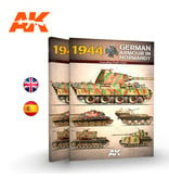 AK Interactive AK Interactive 1944 German Armour In Normandy Camouflage Profile Guide - English Book