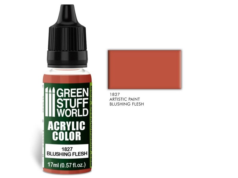 Green Stuff World GSW Acrylic Color BLUSHING FLESH (1827)