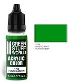 Green Stuff World GSW Acrylic Color HUNTER GREEN (1798)
