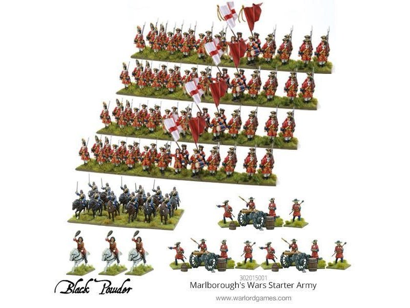 Warlord Games Black Powder Marlboroughs Wars Starter Army