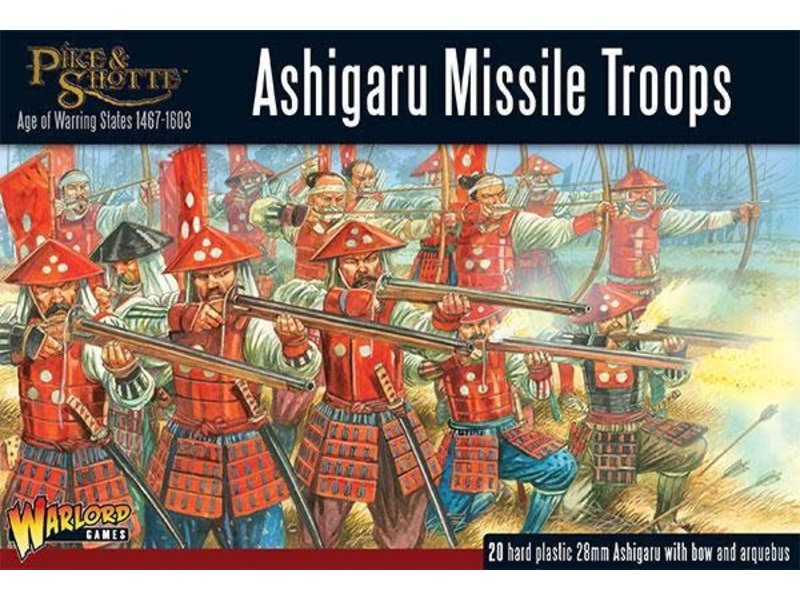 Warlord Games Pike & Shotte Ashigaru Missile Troops