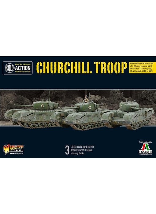 Bolt Action Churchill Troop