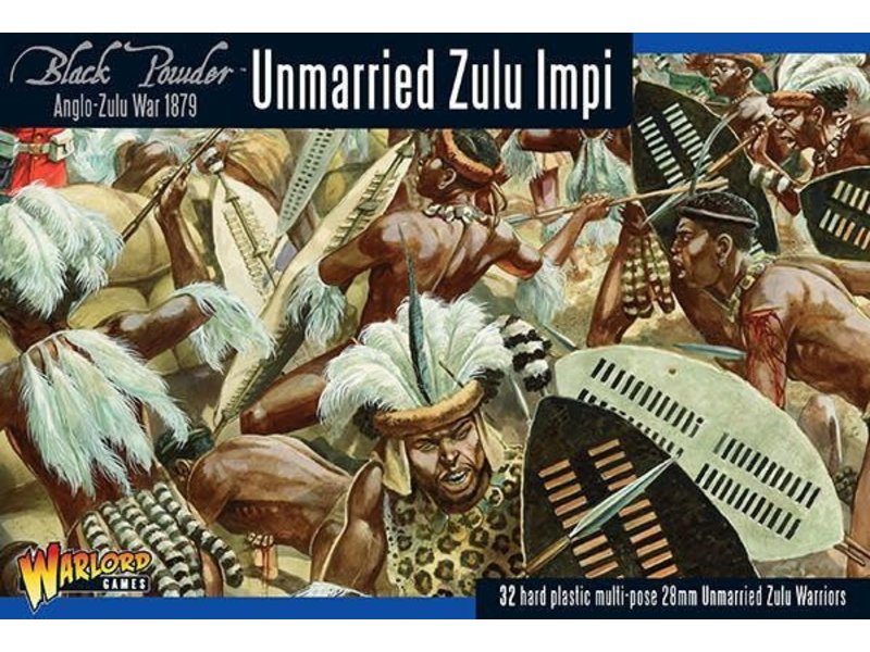 Warlord Games Black Powder Unmarried Zulu Impi
