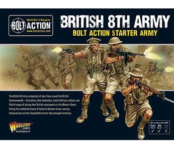 Bolt Action 8Th Army Starter Army