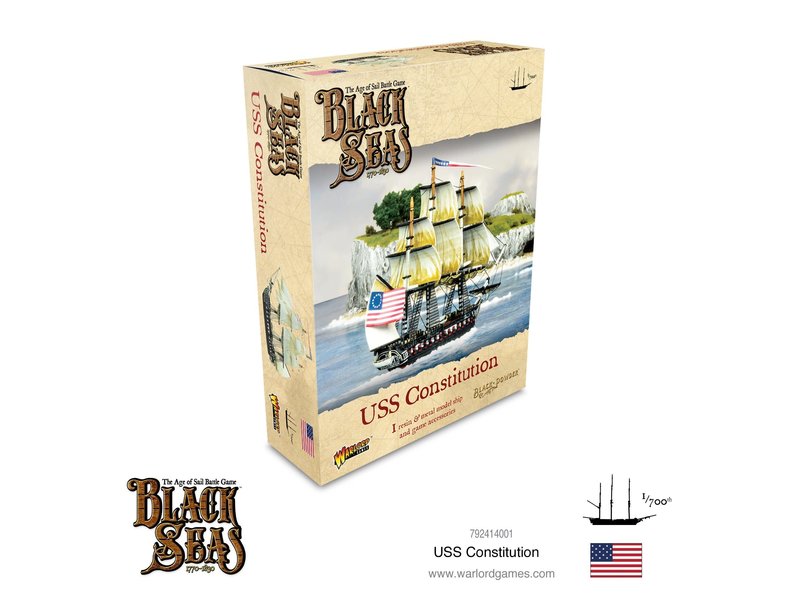 Warlord Games Black Seas Uss Constitution