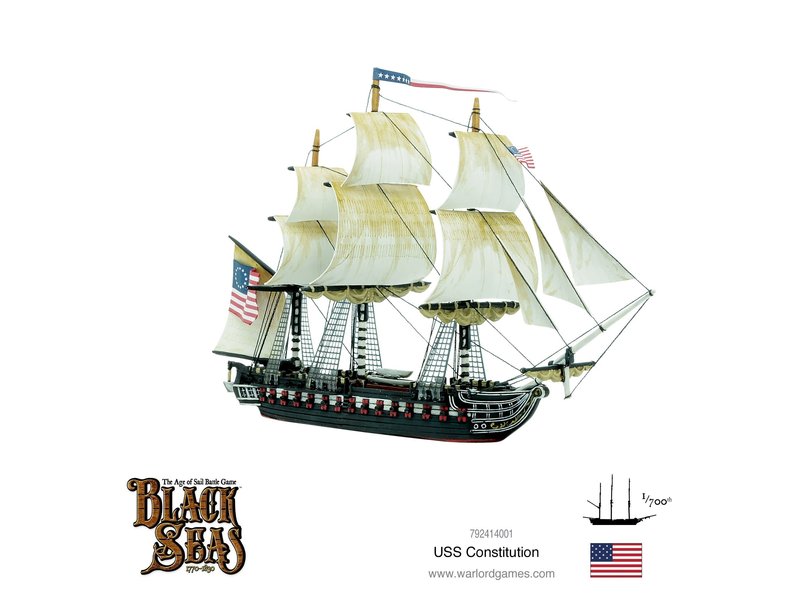 Warlord Games Black Seas Uss Constitution