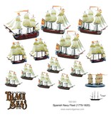 Warlord Games Black Seas Spanish Navy Fleet (1770 - 1830)