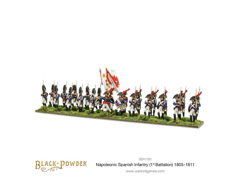 Warlord Games Historical Napoleonic Spanish Infantry (1St Battalion) 1805-1811