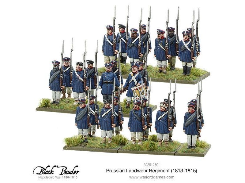Warlord Games Historical Prussian Landwehr Regiment 1813-1815